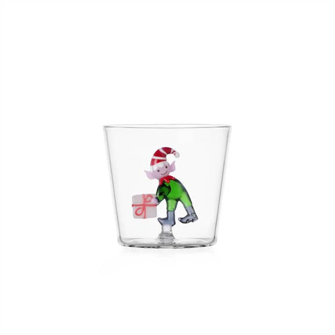 ICHENDORF Tumbler elfo verde con regalo -
