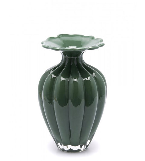 EDG Enzo De Gasperi Vaso Blossom H24,5 VERDE