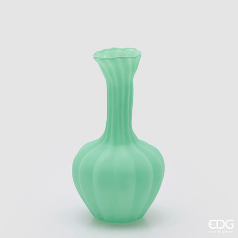 EDG Enzo De Gasperi Vaso Flow Sinuoso H31 cm Tiffany