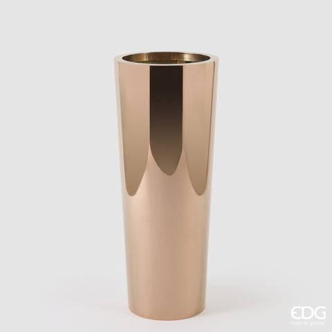 EDG ENZO DE GASPERI VASO ACCIAIO SVASATO H.90 D.36 C5 RAME