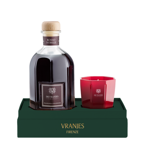 Vranjes Gift Box 250D & 80CANDELA Rosso Nobile