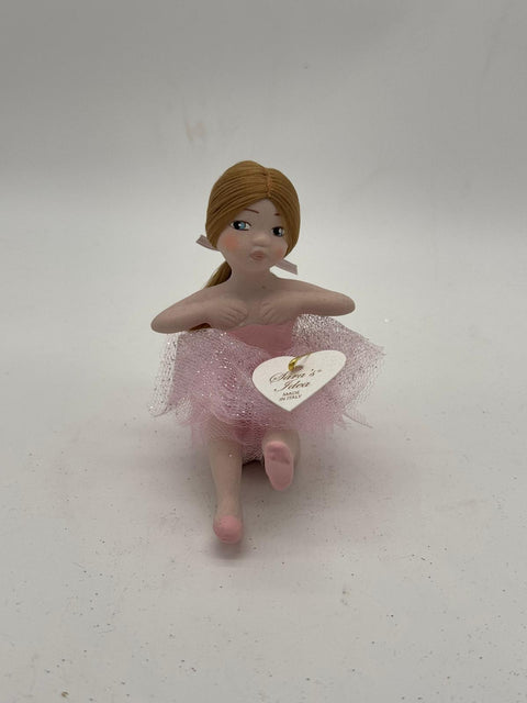 SARA'S IDEA BALLERINA PICCOLA IN PORCELLANA POSIZIONI ASSORTITE  H11