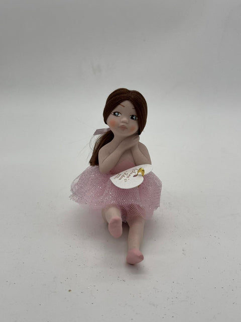 SARA'S IDEA BALLERINA PICCOLA IN PORCELLANA POSIZIONI ASSORTITE  H11