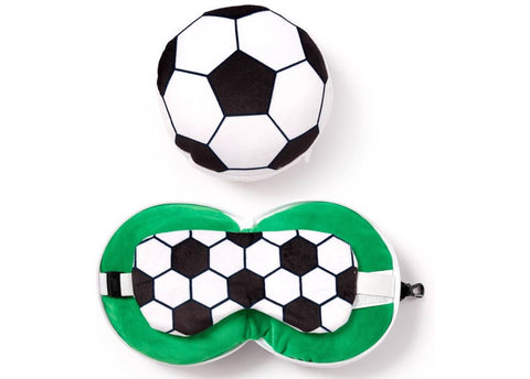 PUCKATOR CUSCINO DA VIAGGIO CON MASCHERA PALLONE