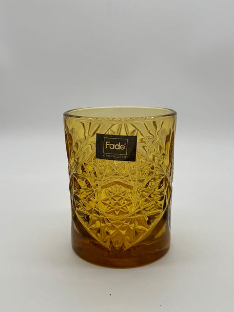 FADE  BICCHIERI SET 6 PZ  VINTAGE AMBRA 300 ML