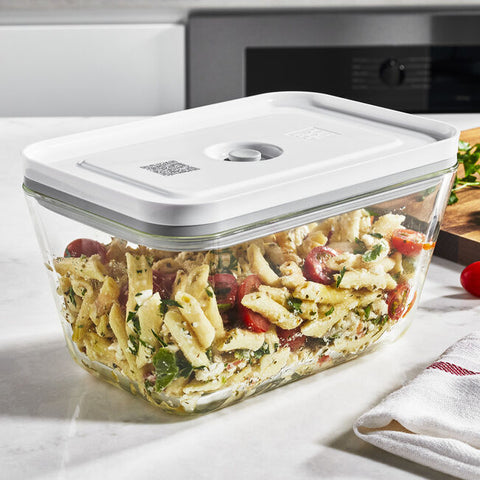 ZWILLING Fresh & Save Contenitore sottovuoto L, vetro, grigio