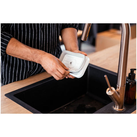 ZWILLING Fresh & Save Lunch box sottovuoto L, plastica, semi trasparente-grigio