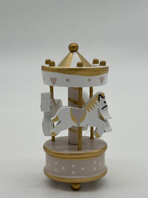 ENCANTADA MINI CARILLON GIOSTRA PASTEL H 7.5 CM LEGNO AVORIO