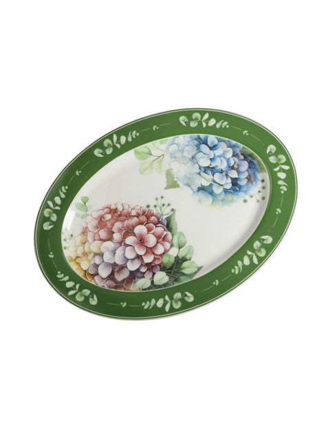 BRANDANI VASSOIO FLORA NEW BONE CHINA