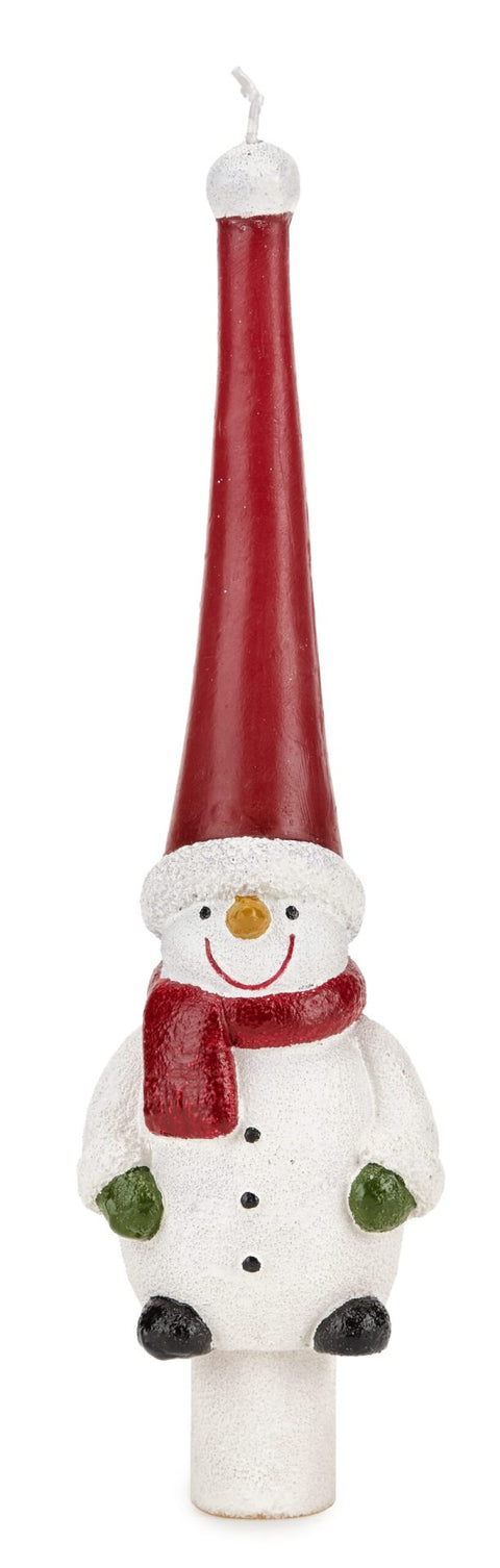 FADE CANDELA PUPAZZO DI NEVE CM 21