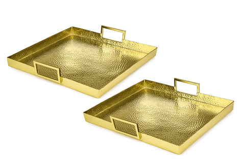 FADE SHINE VASSOIO QUADRO ORO CM.36
