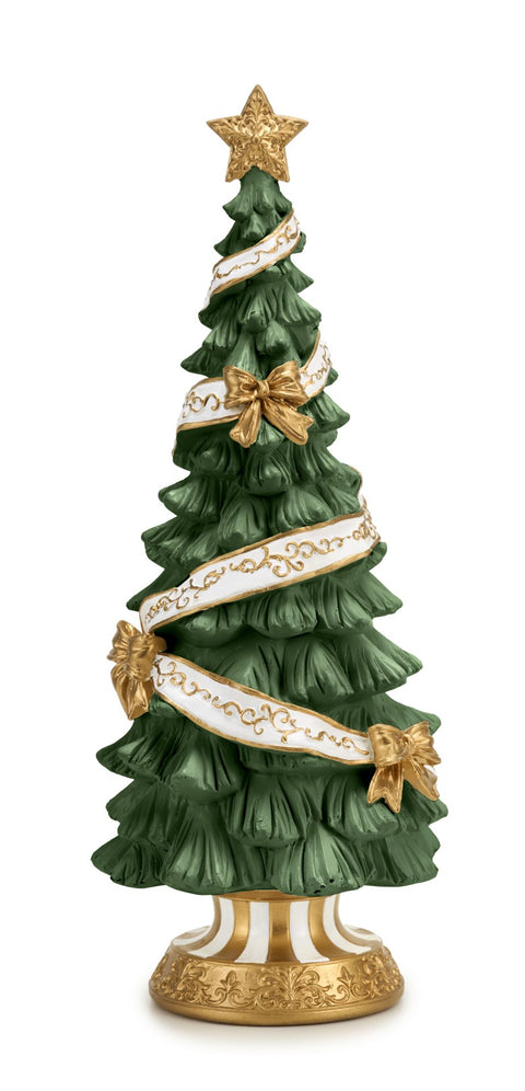FADE RIBBON ALBERO VERDE NASTRO ROSSO CM.15X38