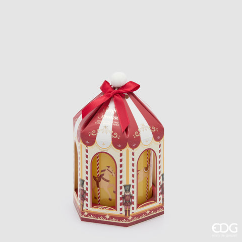 EDG ENZO DE GASPERI CIDER CANDELA GIOSTRA CAROSELLO CON PROFUMO H.9 D.8 C6