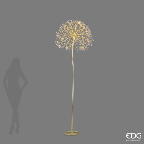 EDG ENZO DE GASPERI DECORO TARASSACO RICH 1200MICROLED H.240 D.60 IP44 C6 GOLD