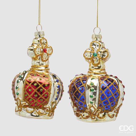 EDG ENZO DE GASPERI ADDOBBO CORONA 2 ASS. MULTICOLOR H12 D8