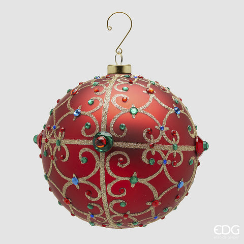 EDG ENZO DE GASPERI ADDOBBO PALLA JEWEL D.15 C5 ROSSO