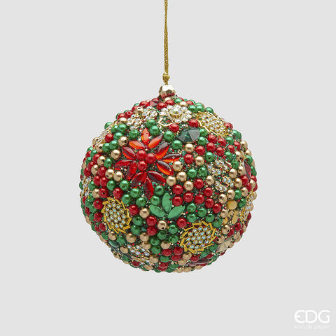 EDG ENZO DE GASPERI ADDOBBO PALLA MILLE PERLE D.10 C5 VERDE