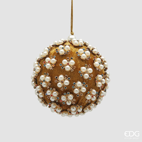 EDG ENZO DE GASPERI ADDOBBO PALLA ELIZABETH D.10 C5 ORO