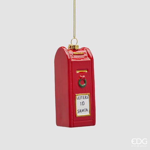 EDG ENZO DE GASPERI ADDOBBO CASSETTA POSTA H.11 C5 BIANCO E ROSSO