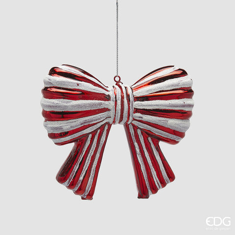 EDG ENZO DE GASPERI ADDOBBO FIOCCO H.11 C5 BIANCO E ROSSO