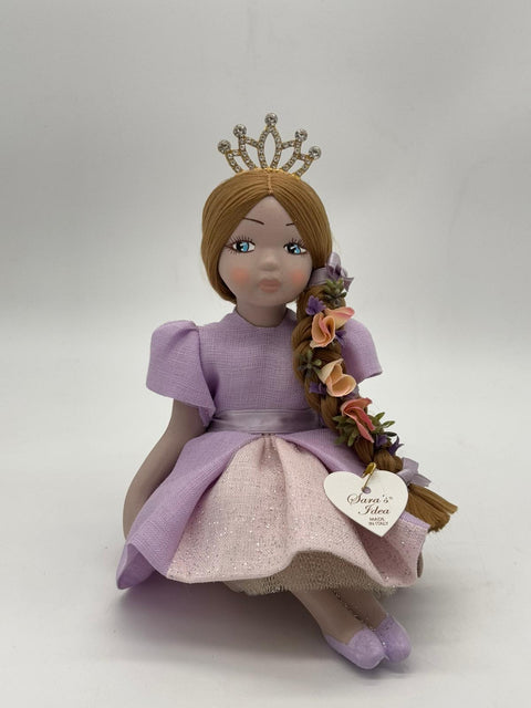 SARA'S IDEA RAPUNZEL PERSONAGGIO IN PORCELLANA H18