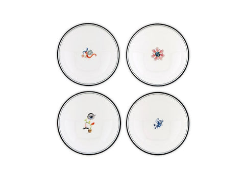 RICHARD GINORI ARCADIA MIX DI 4 COPPETTE