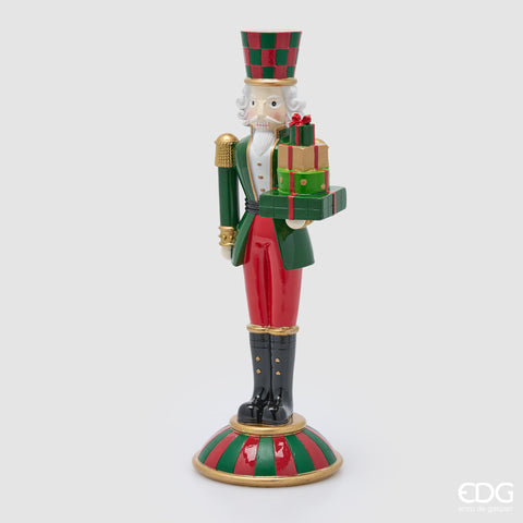 EDG ENZO DE GASPERI DECORO SOLDATINO REGALI H.41 D.14 C4 VERDE E ROSSO