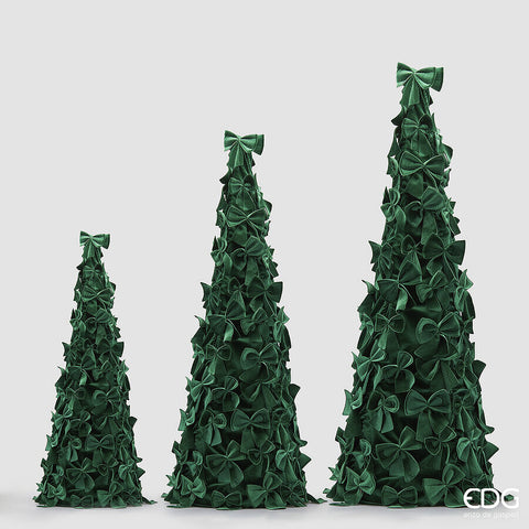 EDG ENZO DE GASPERI DECORO FIOCCHI-NEW CONO SR 3PZ H.150 D.55 C5 VELLUTO VERDE