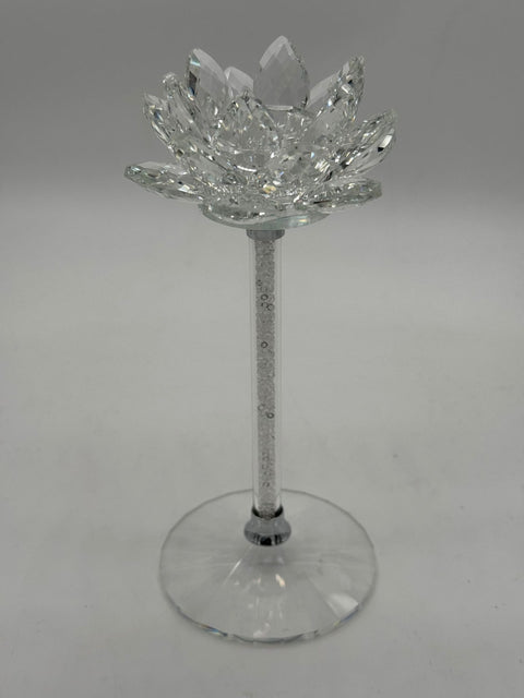 RANOLDI CRISTALLO CANDELIERE NINFEA 10X8X19