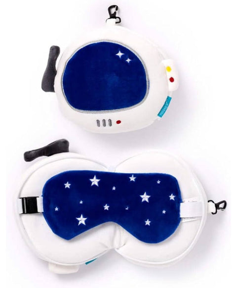 PUCKATOR CUSCINO DA VIAGGIO CON MASCHERA ASTRONAUTA