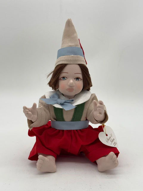 SARA'S IDEA PINOCCHIO PERSONAGGIO IN PORCELLANA H18