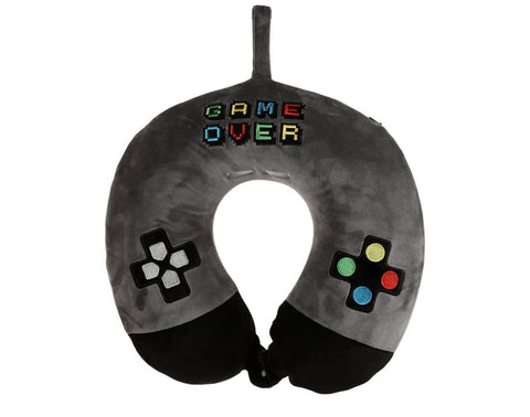 PUCKATOR CUSCINO DA VIAGGIO IN MEMORY FOAM RELAX GAME OVER