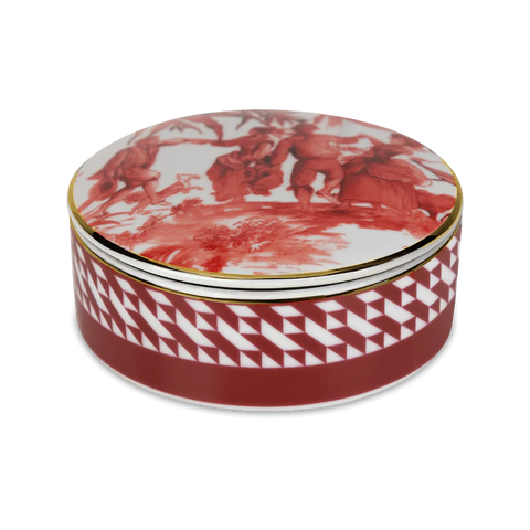 Baci Milano Scatola Rotonda - Le Rouge 13X5.5