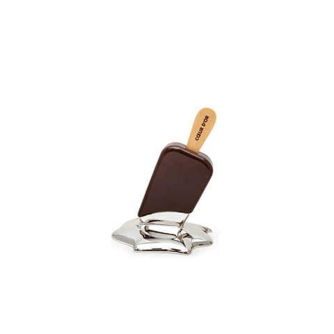 Sequenze Coeur d'Or marrone e argento 12 cm