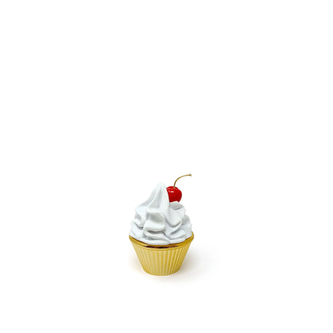 Sequenze Sweetcase scatola bianca e oro h 9 cm
