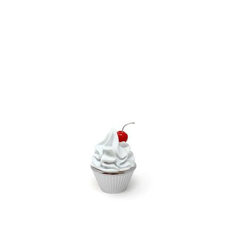 Sequenze Sweetcase scatola bianca e argento h 9 cm