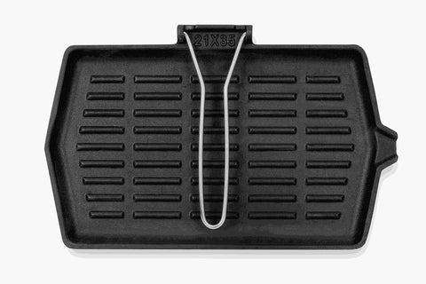 Barazzoni 8015403521 Bistecchiera, Nero, (35 x 21 x 4,3 cm)