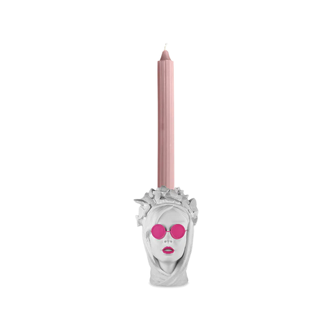 Baci Milano Portacandela + Candela La stilosa - Sagrada Familia H 12 CM