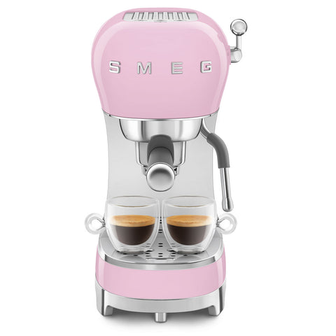 Smeg Macchina da caffè espresso Rosa Anni 50