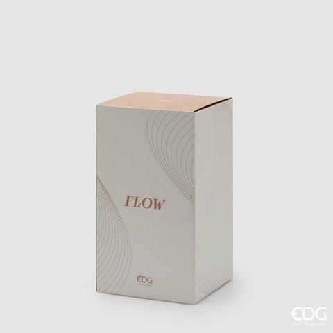 EDG Enzo De Gasperi Vaso Flow Sinuoso H30.5 cm Giallo