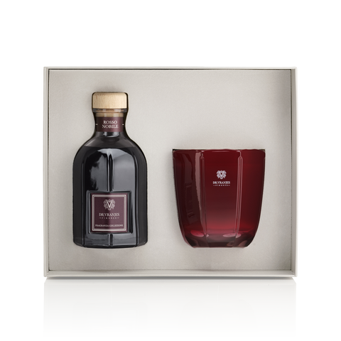 Dr Vranjes gift box Rosso Nobile 250 ml c/candela 80 gr