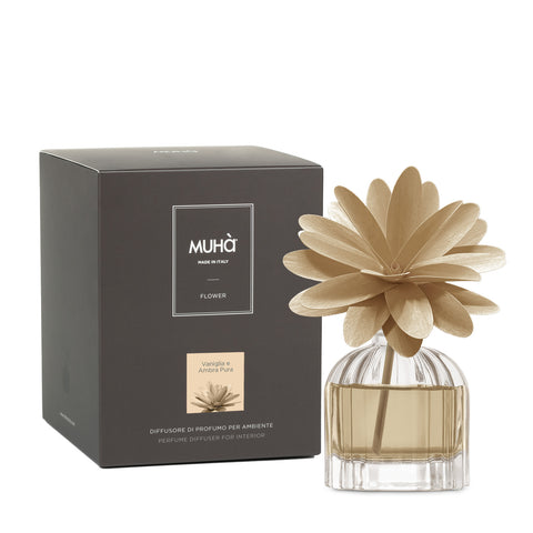 MUHA FLOWER DIFFUSORE VANIGLIA & AMBRA 60 ML