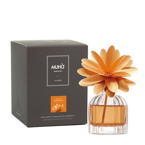 MUHA FLOWER DIFFUSORE CEDRO & BERGAMOTTO 60 ML