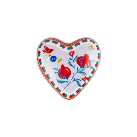 Baci Milano Cuore Piccolo in Porcellana - Mamma Mia 9.5X9.5X4