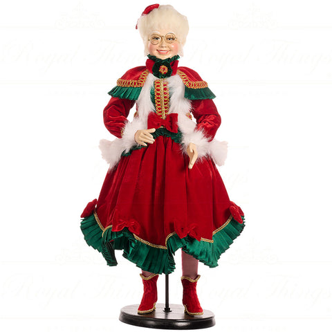 GOODWILL Bambola "Banchetto in famiglia" - Mrs. Claus - 70 cm