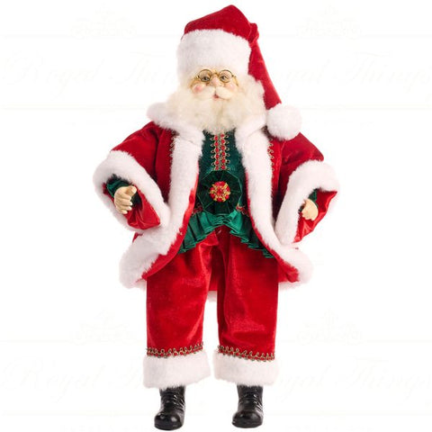 GOODWILL Bambola di Babbo Natale "Family Feast" 46 cm