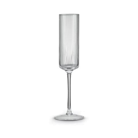 Pozzi Milano Set 2 bicchieri champagne TRASPARENTE