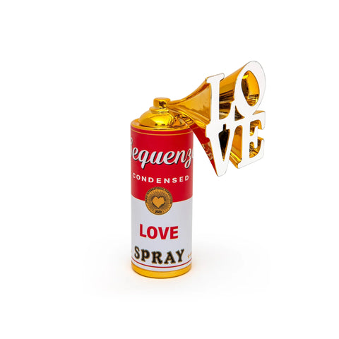 Sequenze Love Spray L’amore è nell’aria oro 22 cm