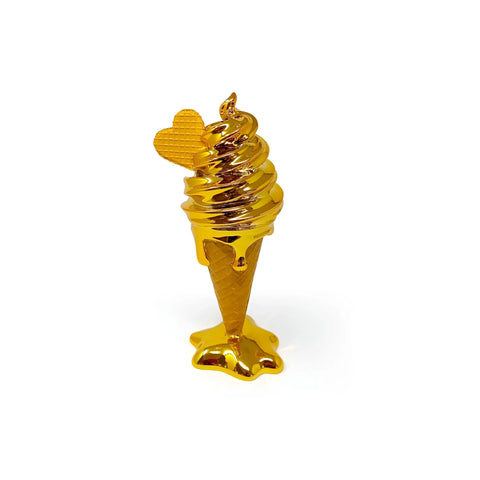 Sequenze scultura Happy taste oro 32 cm