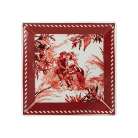 Baci Milano Svuotatasche Quadrato - Le Rouge 15x15 cm -